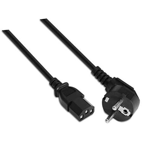 Aisens - câble d'alimentation cpu, cee7/m-c13/h, noir, 10m (1/2)