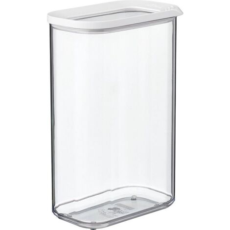 Boîte de conservation Mepal Modula 2L Blanc/Transparent (1/3)