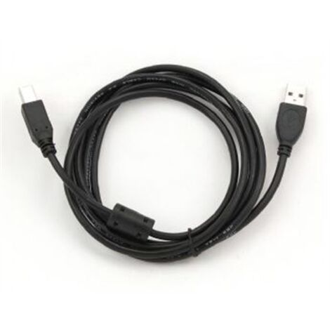 Cablexpert CCF-USB2-AMBM-6 Câble USB Mâle USB Type A 4 broches Mâle USB Type B 4 broches Noir 1,8 m (1/5)