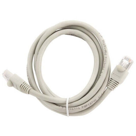 PP6-1M Câble/Cordon réseau CableXpert RJ45 Catégorie 6 FTP (F/UTP) Droit 1m (Gris) (1/5)