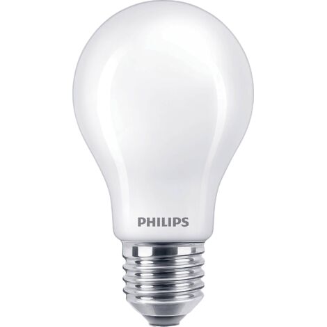 Philips ampoule LED Standard E27 75W Blanc Chaud Dépolie Verre Compatible Variateur, verre (1/5)