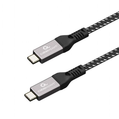 Câble de charge et de données USB 4 Type-C de qualité supérieure Gembird CCBP-USB4-CMCM240-1,5M, 40 Gbit/s, 240 W, 1,5 m (1/3)