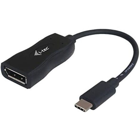 i-tec Adaptateur vidéo USB-C vers DisplayPort 4K 1x DisplayPort 4K Ultra HD 60 Hz pour Windows macOS ChromeOS Thunderbolt 3 Compatible (1/4)