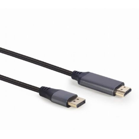 Gembird CC-DP-HDMI-4K-6 câble adaptateur vidéo 1,8 m DisplayPort HDMI Type A (Standard) Noir (1/5)