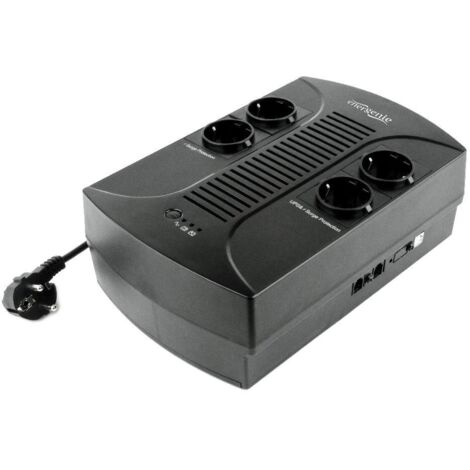 EnerGenie EG-UPS-001 Alimentation sans interruption (UPS) Line-Interactive 0,65 kVA 390 W 4 prises CA (1/4)