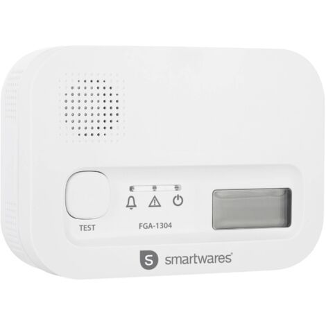 Détecteur demonoxyde decarbone smartwares fga-13041
