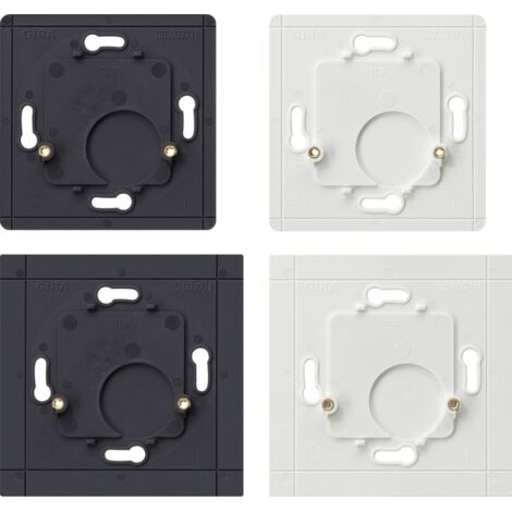 Plaque de finition Gira 533900 plastique compatible System 55 (1/3)