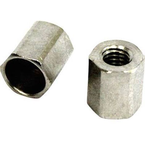 Écrou de sécurité à tête fourchue M3 acier 5 pc(s) Famotec 224510 A51397 (1/2)