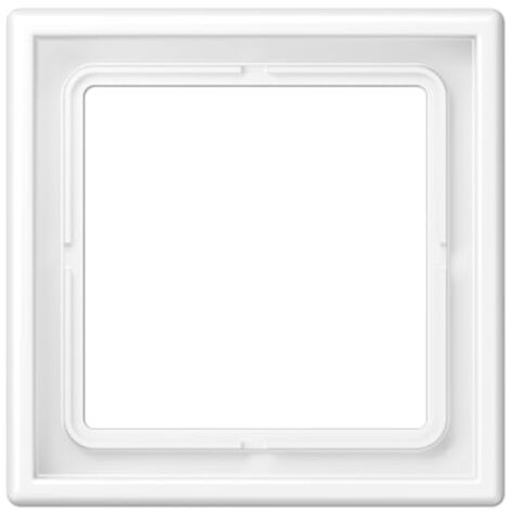 cadre - 1 poste - ls - blanc mat - jung ls981wwm