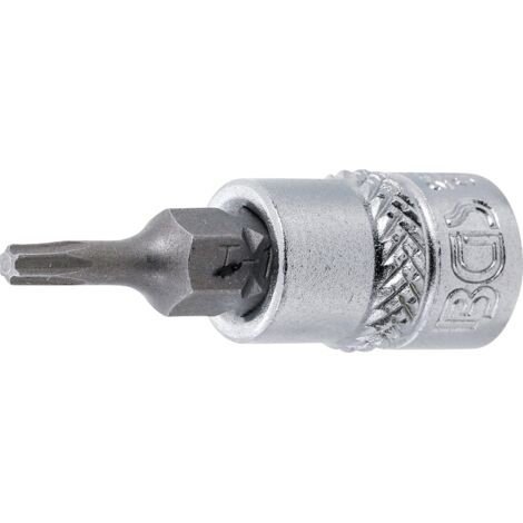 Clé à douille BGS Technic torx t10 6,3 mm acier chrome-vanadium (1/2)