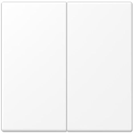 enjoliveur - double doigt - ls - blanc mat - jung ls995wwm