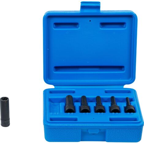 JEU DE DOUILLES À SÉPARER POUR ÉLECTRODE DE BOUGIE DE PRÉCHAUFFE 6,3 MM (1/4'') 6 PIÈCES BGS 5290 (1/4)