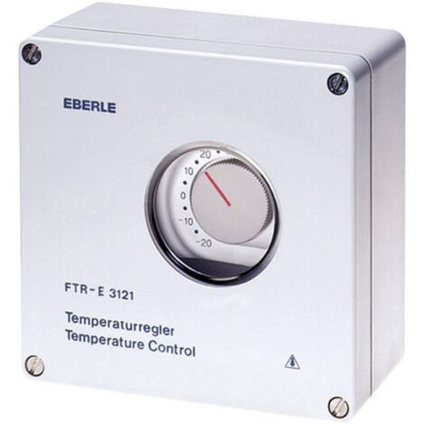 Eberle 191 5701 59 900 FTR-E 3121 Thermostat d'ambiance montage apparent (en saillie) Chauffage / refroidissement 1 pc(s) X92959 (1/2)