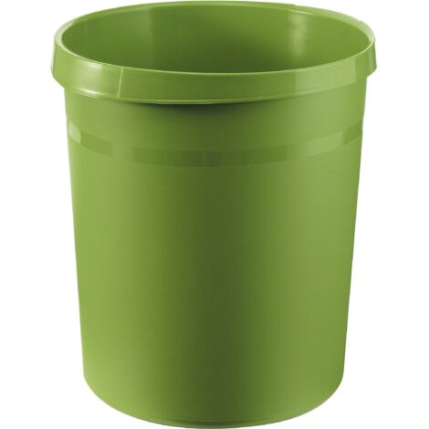 Corbeille à papier HAN GRIP 18190-05 18 l (Ø x H) 312 mm x 345 mm polypropylène vert 1 pc(s) S169431