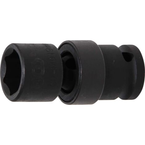 BGS Douille à rotule d'entraînement carré intérieur 12,5 mm (1/2") SW 19 mm - 5200-19 (1/4)