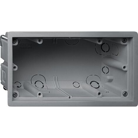GIRA 289700 GERÄTEDOSE 2FACH E22
