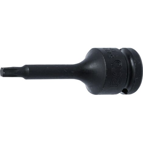 Douille à embouts à choc longueur 75 mm 12,5 mm (1/2") profil T (pour Torx) T30 (1/2)