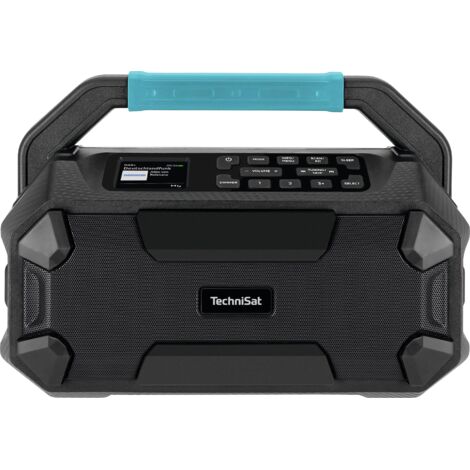 TechniSat VIOLA 231 OD Radio de chantier DAB+, FM DAB+, FM, Bluetooth protégé contre les projections d'eau noir (1/5)