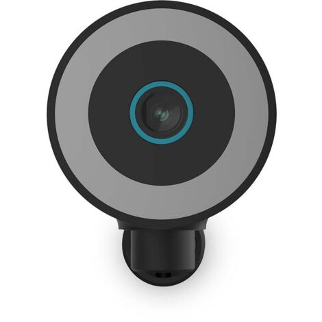 Smartlife outdoor camera wi fi spotlight 4k 3840x2160 ip65 cloud storage optional microsd not included onvif 5 v dc with motion sensor night vision black (1/5)