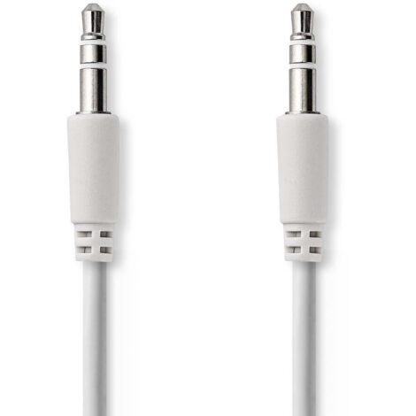 Cable audio stereo 35 mm hane 35 mm hane plaque de nickel 100 m rond vit 6160 (1/3)