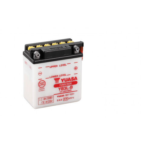 Batterie moto YUASA YB3L-B 12V 3.2AH 30A