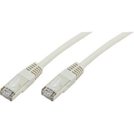 LogiLink 992203 RJ45 Câble réseau, câble patch CAT 5e SF/UTP 0.25 m gris 1 pc(s) R05572 (1/2)