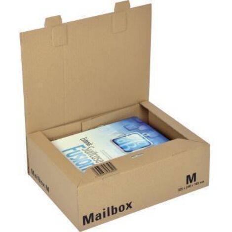 Colompac Carton d'expédition CP098.03 carton ondulé DIN A4+ marron X010191 (1/5)
