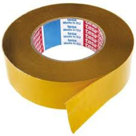 TESA 51571 RUBAN DOUBLE FACE NON TISSÉ TRANSPARENT 50 MM X 50 M - 51571-00003-00 (1/2)