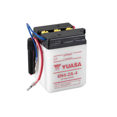 Batterie moto YUASA 6N4-2A-4 6V 4.2AH