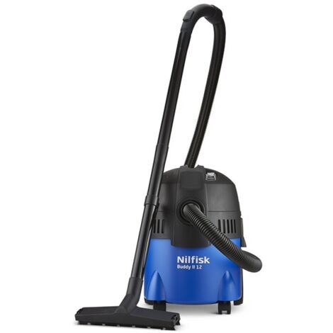 Nilfisk – Aspirateur cuve eau et poussière 1200W – Capacité 12L – Niveau sonore 74 dB(A) – Polypropylène pour nettoyage intensif