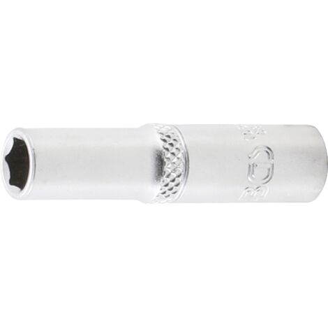 BGS Douille hexagonale profonde entraînement carré intérieur 6,3 mm (1/4") SW 7 mm - 10507 (1/4)