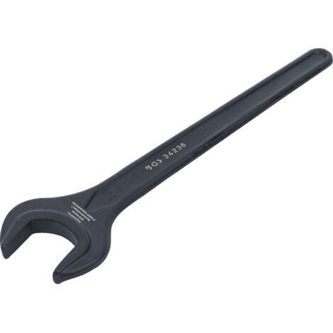 Bgs Technic – Clé à fourche 36 mm – Forgée à chaud – Acier chrome-vanadium – Ouverture 36 mm – Longueur 297 mm – 34236 (1/4)