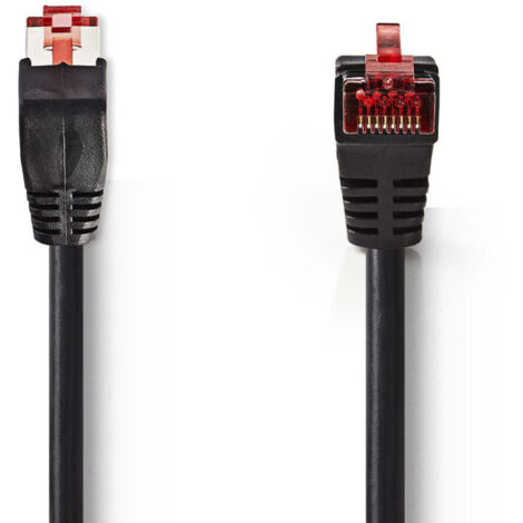 CCGP85227BK30 Câble Réseau Cat 6 SF/UTP RJ45 Mâle - RJ45 Mâle 3,0 m Noir (1/2)