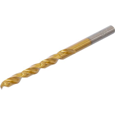 BGS Foret hélicoïdal HSS-G nitruré au titane 5,0 mm - 2040-5 (1/4)