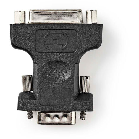 CCGB32901BK Adaptateur VGA vers DVI VGA Mâle - DVI-I Femelle à 24 +5 Broches Noir (1/4)