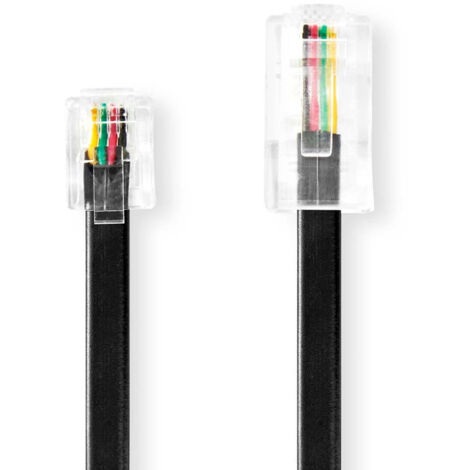 Nedis Câble  RJ11 vers RJ45 5m noir (1/3)