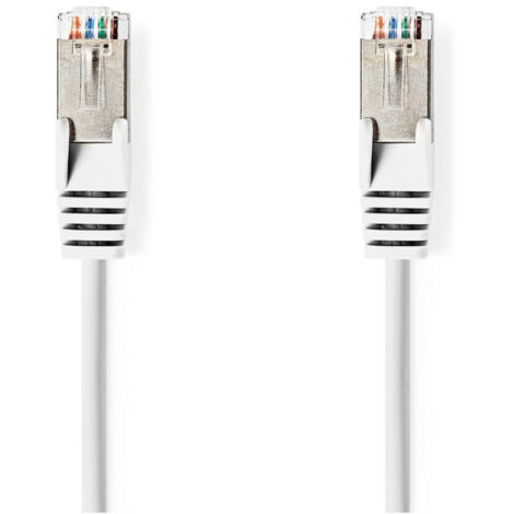 CCGT85320WT75 Câble Réseau CAT6a SF/UTP RJ45 Mâle RJ45 Mâle 7,5 m Blanc (1/2)