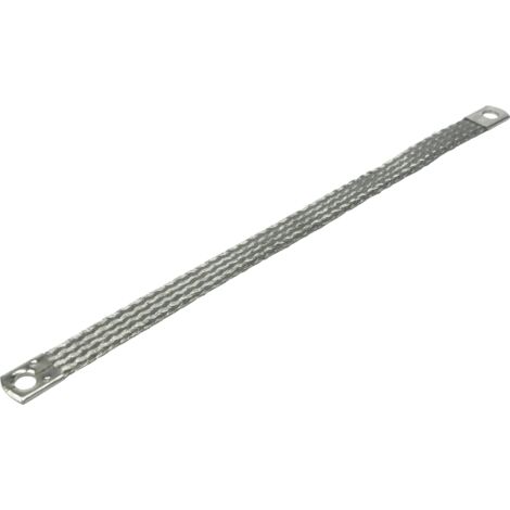 RUBAN PLAT DE MISE À LA MASSE POUR RACCORDEMENT M8 SECTION 16 MM² RITTAL 2412.316 2412316 (1/2)