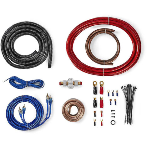 Kit de connexion audio pour voiture 1200 w plaque or blister (1/2)