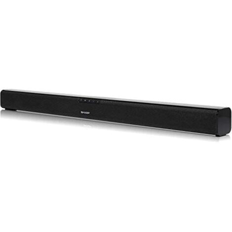 Sharp – Barre audio 90 W – Connectivité Bluetooth 4.2 – Montage mural – 2.0 canaux – Compatible avec téléviseurs HDMI et audio optique - HT-SB110