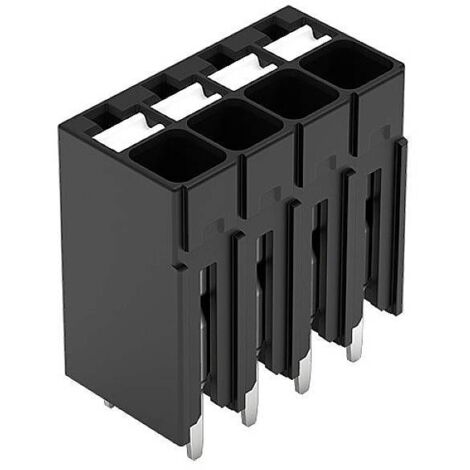 WAGO 2086-1104 Borne pour circuits imprimés 1.50 mm² Nombre de pôles 4 noir 1 pc(s) X514592 (1/2)