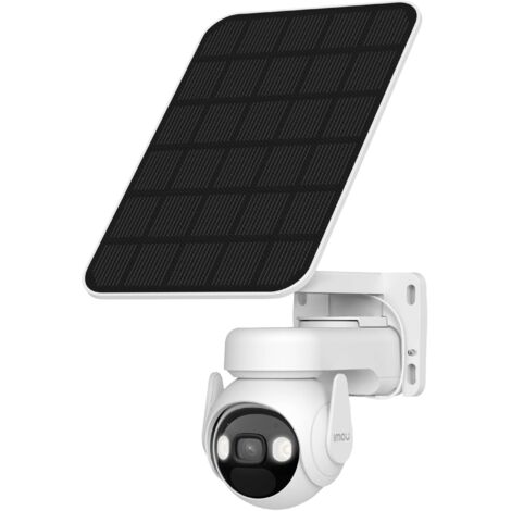 Caméra de surveillance extérieure Wi-Fi 3 MP – Vision nocturne 25 m – Angle de vue 88° – Panneau solaire FSP12 – IP66 – Imou (1/5)