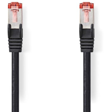 CCGL85221BK50 Câble réseau CAT6 , RJ45 Male , RJ45 Male , S/FTP , 5.00 m , Rond , LSZH , Noir , Label (1/2)