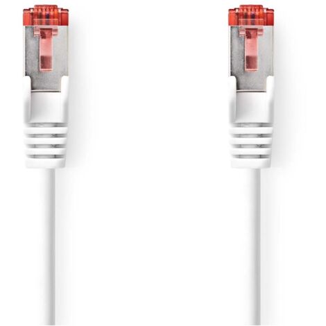 CCGB85221WT300 Câble réseau CAT6 , RJ45 Male , RJ45 Male , S/FTP , 30.0 m , Intérieur , Rond , LSZH , Blanc , Boîte (1/2)