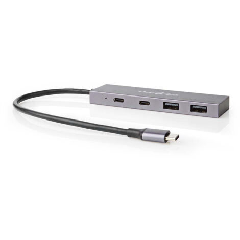 Usb hubb 1x usb c 32 gen 2 male 2x usb a 32 gen 2 female 2x usb c 32 gen 2 female 4 port ports usb 32 gen 2 usb strom 10 gbps (1/5)