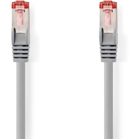 CCGB85221GY200 Câble réseau CAT6 , RJ45 Male , RJ45 Male , S/FTP , 20.0 m , Intérieur , Rond , LSZH , Gris , Boîte (1/2)