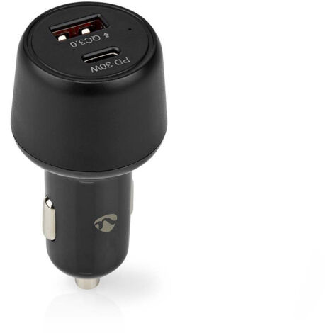 Chargeur de voiture 48 w 2x 30 a nombre de sorties 2 type de port usb a usb c - selection automatique de la tension 43069 (1/5)