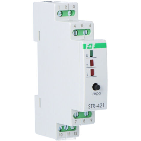 F&F Contrôleur de Volets STR-421 - 230V - Compact - Commande Centralisée - Installation Facile