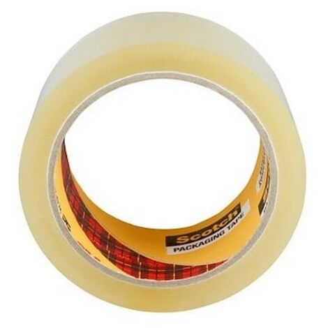 Ruban adhésif d'emballage polypropylène secure seal, 50 mm x 50 m - Transparent - Lot de 6 (1/5)