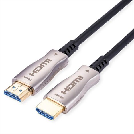 Câble de raccordement Value HDMI Fiche mâle HDMI-A 15 m noir 14.99.3479 4K UHD Câble HDMI C640332 (1/4)